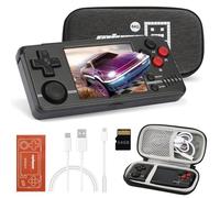 Temoo Handheld Games Consoles for Miyoo A30, 2.8 Inch IPS Screen 10000+ Games Handheld Console Support WiFi Battle, 64G Linux System Multi-Emulators USB Charging Emulator Console for Boys and Girls