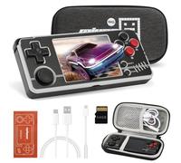 Temoo Handheld Games Consoles for Miyoo A30, 2.8 Inch IPS Screen 10000+ Games Handheld Console Support WiFi Battle, 64G Linux System Multi-Emulators USB Charging Emulator Console for Boys and Girls