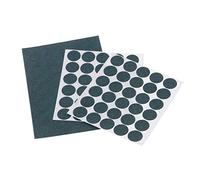 TEMOOUES 100pcs/sheet 18650 Battery Insulation Gasket Pads Barley Paper Cell Insulate For 18650 Battery Anode Point Insulation Gasket Barley Paper Cell