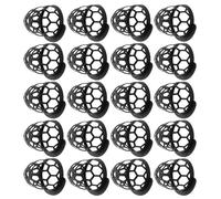 TEMOOUES 2/6 / 10 / 20pcs Billiard Table Net Storage Basket Pockets Ball Storage Pocket for Pool Pool Pocket