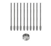 TEMOOUES 5/10Piece Felt Tip Pen Tip Replacement Set Pressure Responsive PW517 PW110 Instrument Accessories Felt Nibs For Tablets