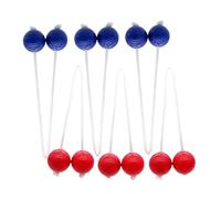 TEMOOUES 6Pcs Ladders Ball Replacement Toss Game Outdoor Hard Golfs Training for Enduring Hard Training