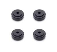 TEMOOUES AntiVibration Music Equipment Feet Aluminum Base Noise Reductions Spikes Feet Pad For HiFi Systems Vibrations Dampening Spikes