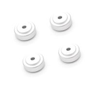 TEMOOUES AntiVibration Music Equipment Feet Aluminum Base Noise Reductions Spikes Feet Pad For HiFi Systems Vibrations Dampening Spikes