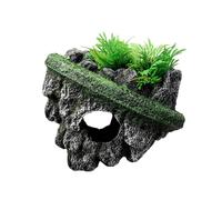 TEMOOUES Aquariums Hideouts Hallowed Cave Fish Tanks Landscaping For Shrimp Breeding Hideouts Ornaments Stone Unique Aquascaping Stone