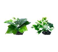 TEMOOUES Aquariums Landscape Artificial Plant Fish Tanks Landscaping For Shrimp Breeding Landscape Ornaments Large Craft Fish Tanks Decorations Large Plant