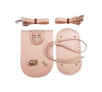 TEMOOUES Backpack Purse Craft Component Adjustable Strap PU Leather Bag Bottom Covers Drawstring Rope For Handwoven Backpacks Backpack Repair Accessories