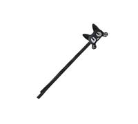 TEMOOUES Black Cats Hair Pin for Children Adult Aesthetic and Simple Hair Clip Nonslip Barrettes Women Girl Hair Shaping Tool