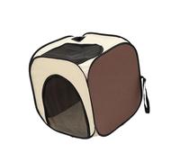 TEMOOUES Collapsing Pet Drying Tent With High Pace Refuge Saving For Puss Grooming Bath Space Saving Pet Dryer Tent