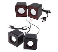 TEMOOUES Compact Pocket Size Speakers Shockingproof Subwoofer Easy To Carry And Share Music Stylish Appearance