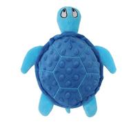 TEMOOUES Dog Chew Toy Squeaky Fetching Fun Game for Dogs Teething Chew Molar Dog Cartoon Turtle for Indoor Dogs Sea Turtles Plush