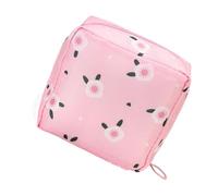 TEMOOUES Effective Lady's Personalize Care Pouches Practical Period Pad Organization Bag for Office School and Outdoor Activities Waterproof Menstrual Product Organizers