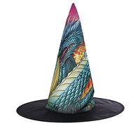 TEMOOUES Fashion Witch Hat Skull Cone Halloween Props Gifts Witches Fancy Dress Party Witches Costume For Head Orname Black Men With Veil Atelier Modern For Women Halloween Headband Purple Headband