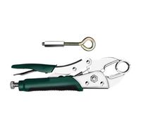 TEMOOUES Heating Pipe Wrench Wide 6cm Jaw Spans Reinforced Structural Integrity MultiScenario Application for Home Workshop Use Design Pipe Wrench