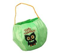 TEMOOUES Holiday Season Velvets Candy Bag Oversized Pumpkin Design Seasonal Party Essential Party Accessory for Candy Collection Gatherings Velvets Trick Or Treats Bag