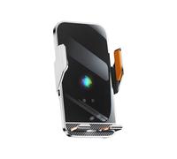 TEMOOUES Intelligent Auto Sensing Car Phone Mount Charging With Auto Locking For Smartphones Stable Installation Open Car Vent Phone Holder With