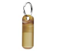 TEMOOUES Miniature Moistureproof Container With Keychains Attachments Camping Accessories Thermals Stable Pocket Sized Small Portables Hiking Storage Jar