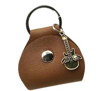 TEMOOUES Multipurpose Guitar Pick Pouches Holder Organizers Storage Bag Protective Holder Case for Picks Multifunctional Pick Storage Bag