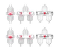 TEMOOUES Pack Of 6 Unidirectional Check Valves For Fish Tanks Air Pumps 3/16 Inch Tubing NonReturn Airflows Valves Aquarium Accessories Fish Tanks Air Pumps Accessories
