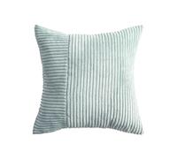 TEMOOUES Premium Corduroy Cushions Case Durability Polyester Fabric Cushions Covers Hiddens Zippers Pillowcase For Easy Cleaning Patchworks Pinwheels Pillow Cover Set