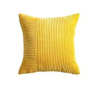 TEMOOUES Premium Corduroy Cushions Case Durability Polyester Fabric Cushions Covers Hiddens Zippers Pillowcase For Easy Cleaning Patchworks Pinwheels Pillow Cover Set