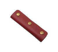 TEMOOUES Secure Fixing Snaps On Bag Handle Protector Tear Resistant PU Leather Bag Strap Accessory For Enhancing Durability Adjustable Fixation Clasp For Purses