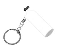 TEMOOUES Silicone Alloy Keychain - Compact Clip For Water Sports Hiking Gear & Daily Outdoor Essentials Gear Bottle Keychain Souvenir