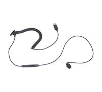 TEMOOUES Single Side Earphone Digital Chip Improved USB Type C Cable Clear Communication Headphone Ergonomic Single Ear Headphone With Noise Cancelling Mic