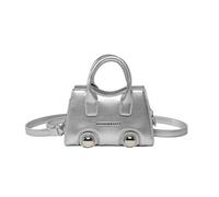 TEMOOUES Square Shoulder Bag Women’s Small Crossbody Purse Spring 2025 Trend Rivet Embellished PU Leather Satchel Handbag Stylish Women's Shoulder Bag Gift
