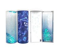 TEMOOUES Translucent Pencil for Case Multifunction for Creative Cylindrical Book Stand for Reading Adjustable Textbook Stand