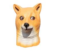 TEMOOUES Upgraded Animal Costume Novelty Halloween Latex Animal Head Multi-styles Gift Halloween For Adults Scary