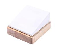 TEMOOUES Velvets and Wood Jewelry Stand Elegant Necklace Organization and Display Rack Pendant Holder for Drawers and Counters Fashionable Jewelry Rack