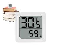 Temp and Humidity Monitor - Indoor Digital Humidity Reader for Home,Accurate Gauge Easy to Read Battery Powered Portable Device for Attic House Porch Garage Bathroom Living Room Patio Garden Room