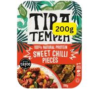 Tempeh Sweet Chilli Pieces 200g Tibas (1x200g)