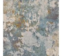 Grand Deco Tempera Concrete Effect Wallpaper GranDeco Blue