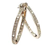 Temperament Jewelry Golden Earrings Ear For Birthday Ring Earring Ring Earrings