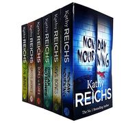 Temperance Brennan Series 2 Collection 6 Books Set By Kathy Reichs (Monday Mourning, Cross Bones, Break No Bones, Bones to Ashes, Devil Bones , 206 bones )