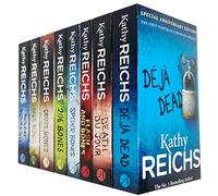 Temperance Brennan Series 8 Books Collection Set By Kathy Reichs (Deja Dead, Death Du Jour, Flash and Bones, Spider Bones, 206 Bones, Cross Bones, Devil Bones, Monday Mourning)