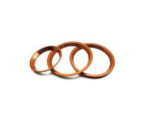 Temperature Adjustment Knob Air Conditioning Knob Bright Circle Climate Control HVAC (Orange)