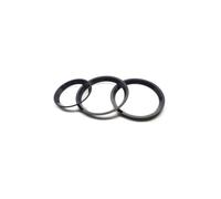 Temperature Adjustment Knob For Subaru 18XV 2019 For Forester Air Conditioning Knob Bright Circle Climate Control HVAC(Black)