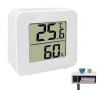 Temperature and Humidity Monitor - Room Temperature Gauge,Accurate Electronic LCD Display Meter for Refrigerator Baby Room RV Greenhouse Laboratory