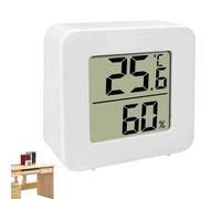 Temperature and Humidity Monitor - Room Temperature Monitor | Accurate Electronic LCD Display Meter for Refrigerator Baby Room RV Greenhouse Laboratory