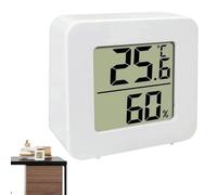 Temperature and Humidity Monitor - Room Temperature Reader,Electronic Small LCD Display Device for RV Garage Wine Cellar Freezer Warehouse Refrigerator Attic Classroom