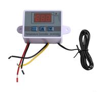 Temperature Control Switch, Microcomputer Sensor Digital Display, Intelligent Thermostat for Heating Cooling Climate Control Automation(24V)