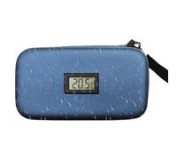 Temperature Controlled Medication Bag - Digital Thermometer Travel Vial Case, Insulated Medicine Carrier | Organizer Pouch with LCD Display, Waterproof Real Time Temperature Monitor Bag