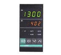 Temperature Controller Oven Thermocontroller Digital Temperature Regulator PID Temperature Controller CH402 Relay Output,Vertical 48 * 96mm(One Relay Output)
