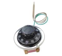 Temperature Controller Switch Thermostat 2 Pin Adjustable 50 to 400 for Celsius Degrees for Electric Oven Kitchen Equipment