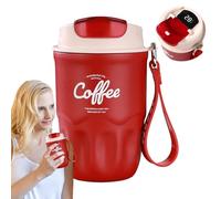 Temperature Display Coffee Cup - 360ml Smart Water Bottle Insulated Cup Mugs | Stainless Steel Liner Cup Mugs for Car Travel, Hot Coffee Or Iced Drink, Outdoor, Women Men