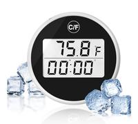 Temperature Gauge - Accurate Cold Plunge Thermometer | Waterproof Ice Bath Thermometer | Automatic Ice Bath Temperature Gauge Ideal For Recovery, Spa & Fitness Monitoring