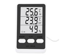 Temperature Gauge for Fridge Digital Hygrometer Thermometer, Humidity Meter for Indoor Fish Tank Wine Cooler Freezer Supermarket Transport Catering Home Storage Monitoring